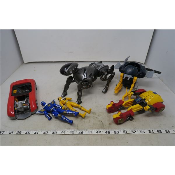 Robot Dog (works) & Assorted Toys