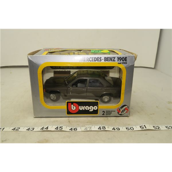 1983 Burago Mercedes-Benz 190E 0105 DIECAST