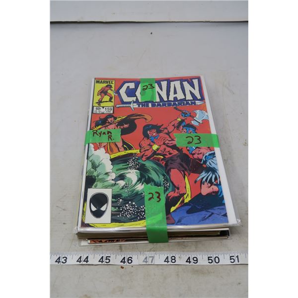 22 Conan the Barbarian Comics Mixed Issues 159 to 204
