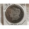 Image 2 : 1879 CC Carson City silver morgan dollar