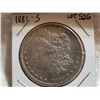 Image 2 : 1881 S Morgan silver dollar VF