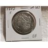 Image 1 : 1882 S Morgan silver dollar EF