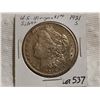 Image 1 : 1921 S Morgan silver dollar