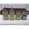 Image 2 : 4 vintage oiler cans