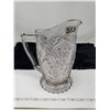 Image 1 : vintage fancy glass pitcher