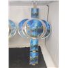 Image 3 : 2 hand painted cross mirrored glass