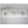 Image 2 : 3 Silver Newfoundland Dimes 1903, 1904, 1917