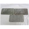 Image 2 : 3 Saskatchewan Trailer Plates1972,1974,1975