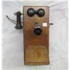 Image 1 : Antique Wooden Wall Telephone Stromberg Carlson