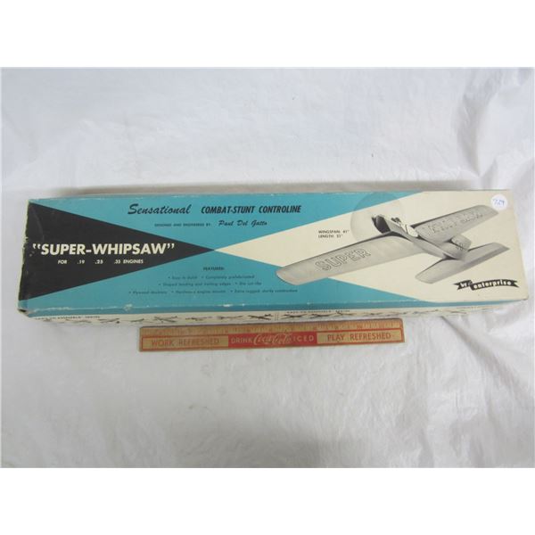 Super-Whipsaw Airplane Model Kit