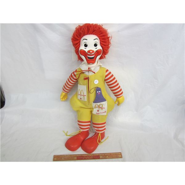 Vintage Ronald McDonald Doll