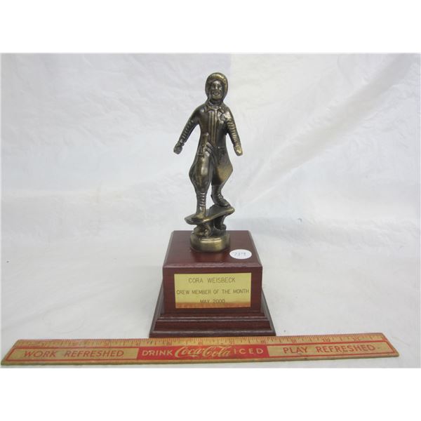 Vintage McDonalds Restaurant Employee of the Month Trophy