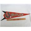 Image 2 : Antique West Glen pennant 18 inches long circa 1920's