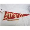 Image 1 : Antique McGill pennant 30 inches long circa 1930