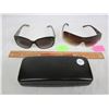 Image 1 : Lot of 2 pairs of Sunglasses and one Raph Lauren case