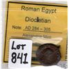 Image 1 : 841 ROMAN COIN: DIOCLETIAN