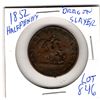 Image 2 : 846 1851 DRAGON SLAYER ½ PENNY BANK TOKEN