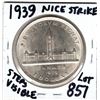 Image 1 : 851 1939 SILVER DOLLAR GOOD STRIKE STAIRS VISIBLE