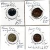 Image 2 : 855 FOUR UNIDENTIFIED ROMAN COINS