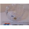 Image 1 : 887 VINTAGE CZECH REPUBLIC CUT CRYSTAL BASKET