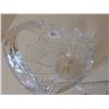 Image 4 : 887 VINTAGE CZECH REPUBLIC CUT CRYSTAL BASKET