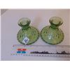 Image 2 : 894 REVERSE HOBNAIL PATTERN PRESSED GLASS CANDLE HOLDERS