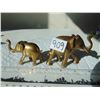 Image 2 : 909 TWO SOLID BRASS ELEPHANT FIGURINES
