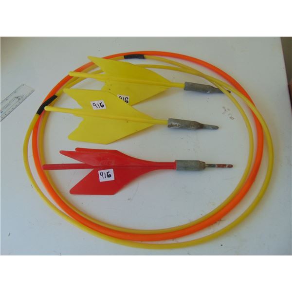 916 3 VINTAGE LAWN DARTS
