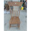 Image 1 : 920 VINTAGE PRESSED BACK ROCKING CHAIR