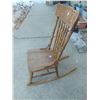 Image 2 : 920 VINTAGE PRESSED BACK ROCKING CHAIR