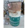 Image 3 : 925 120 POUND TEXACO LUBRICANT DRUM GARBAGE CAN