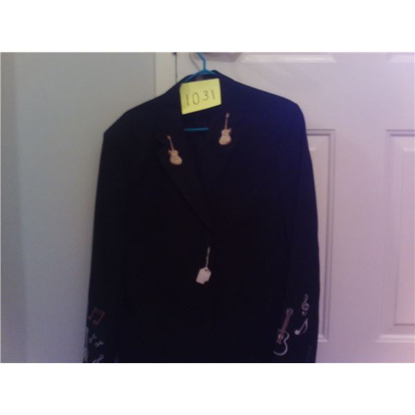 Custom made suit jacket made for country artist size 42