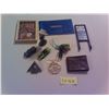 Image 2 : Lot of misc bobblehead leather wallet 2 hot wheels one red line V8 car emblem etc.