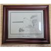 Image 1 : Glen Scrimshaw framed print 'Winter White' 8" X 10" - 1991