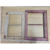 Image 2 : Two (2) barn windows, not matching