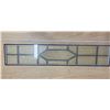 Image 2 : Lead glass window 6.5" X 31.5"