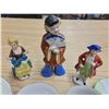 Image 4 : Two Occupied Japan cup/saucers, tall figurine, other two Japan made