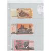 Image 1 : Lot of 3 notes from Cambodia. 2002 50 Riels, 2014 100 Riels, 2014 500 Riels. All Unc. Nice. Notes fr