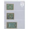 Image 1 : Lot of 3 Allied Military Currency issued for use in Germany under Allied occupation. All are dated 1