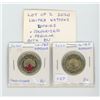 Image 1 : Lot of 2 2020 United Nations Loonies. Includes Colourized and Regular loonies. Both, BU from origina