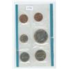 Image 1 : U.S. 1972 Mint Set. 6-coin Philadelphia Mint set includes 2 cents: one 1972, the other 1972S. Nice.