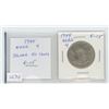 1944 Near 4 Silver 50 Cents. F-15.