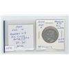 Image 1 : 1944 Far 4 Silver 50 Cents. Coin displays a Hearing Aid in the king’s ear, the result of a Die Clash
