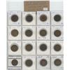 Image 1 : Lot of 16 Canadian Large Cents. Includes 1859 Narrow 9, 1876H, 1882H Obverse 2, 1887, 1900H, 1903, 1