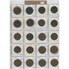 Image 1 : Lot of 20 different British Pennies from 1892 to 1949. Includes 6 Queen Victoria, 3 Edward VII, 7 Ge