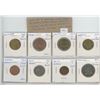 Image 1 : Lot of 8 African coins from Ethiopia, Ghana, Kenya, Morocco, Sierra Leone, South Africa and Tanzania