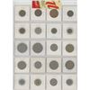Image 2 : Lot of 20 old Mexican coins including Uncirculated 1946 1 centavo. 9 coins are Unc. A nice selection