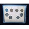 Image 2 : U.S. World War II Obsolete Coin Collection. 8-coin set includes 4 American cents and 4 American silv