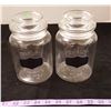 Image 1 : 2 X Glass Candy Jars