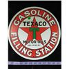 Image 1 : Texaco 12" Decorative Tin Sign